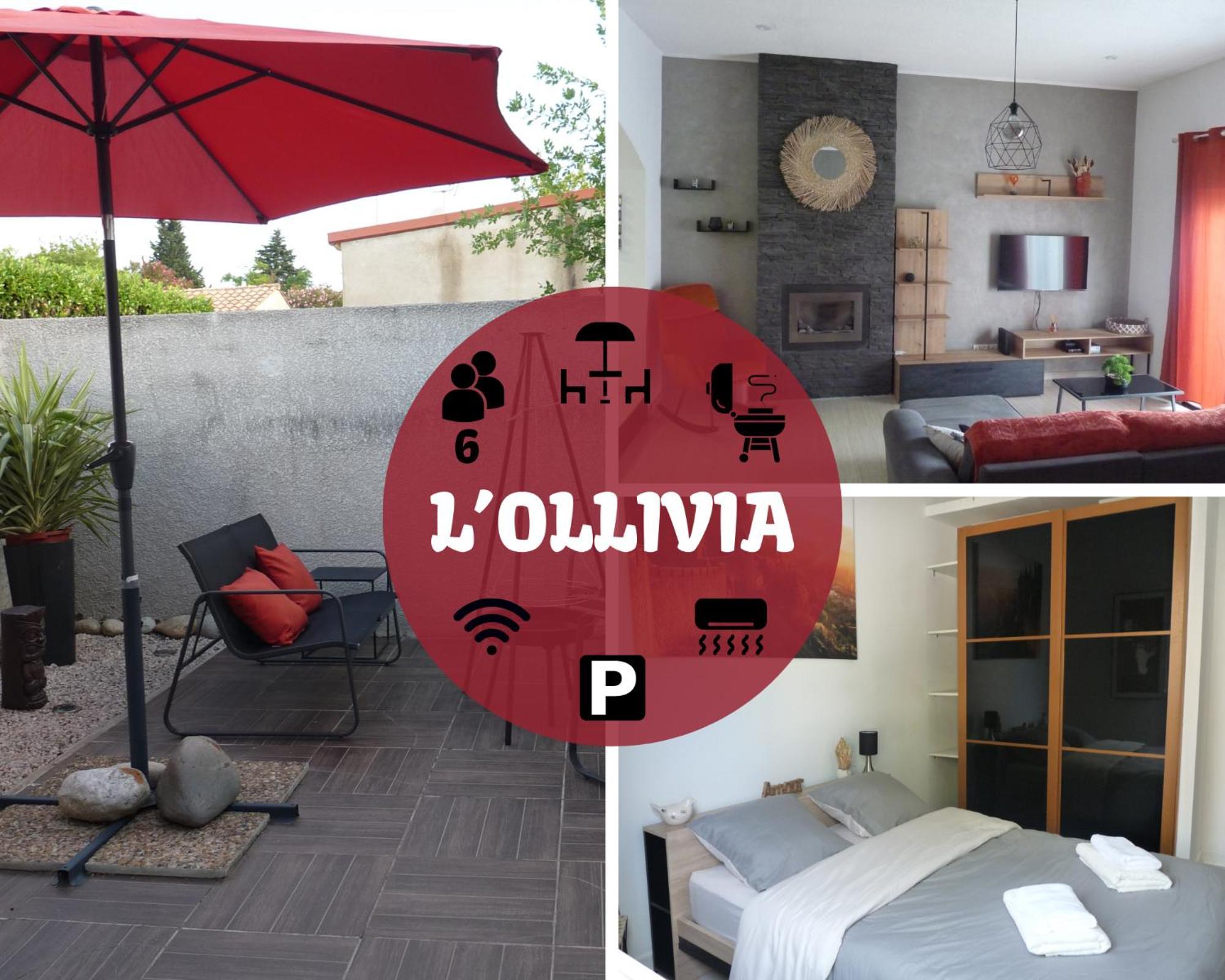Maison L'ollivia - Terrasse - Parking Gratuit *